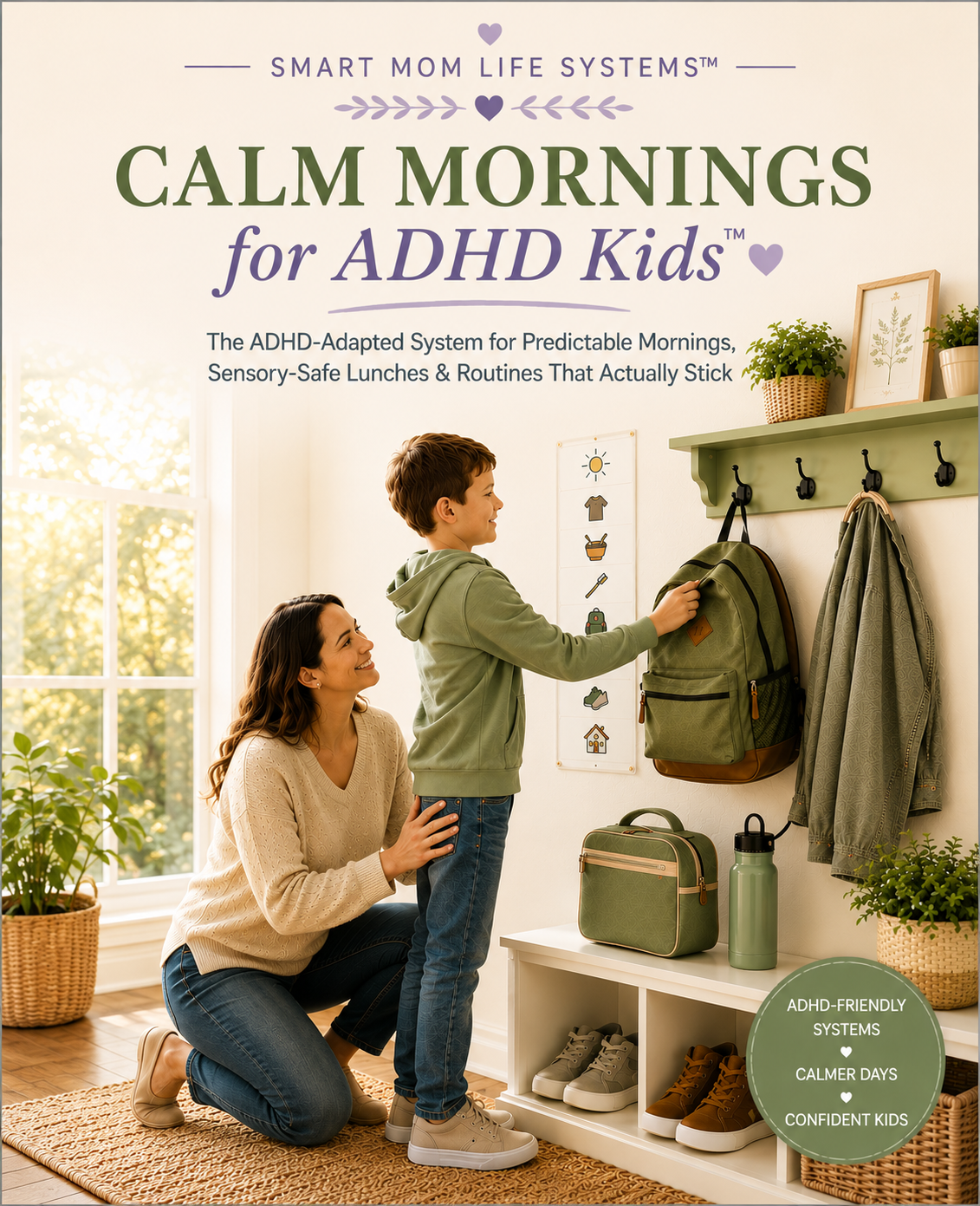Calm Mornings for ADHD Kids cover