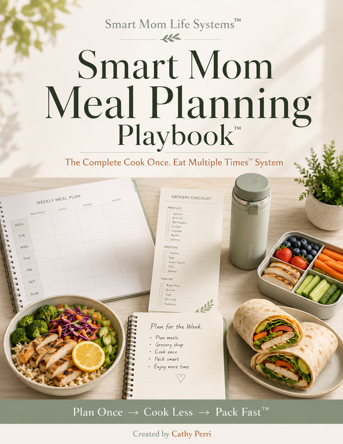 Smart Mom Meal Planning Playbook cover