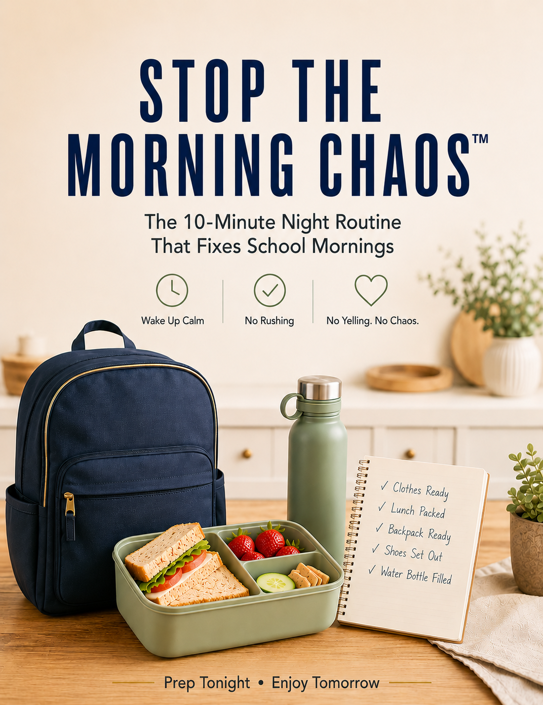 Stop The Morning Chaos cover