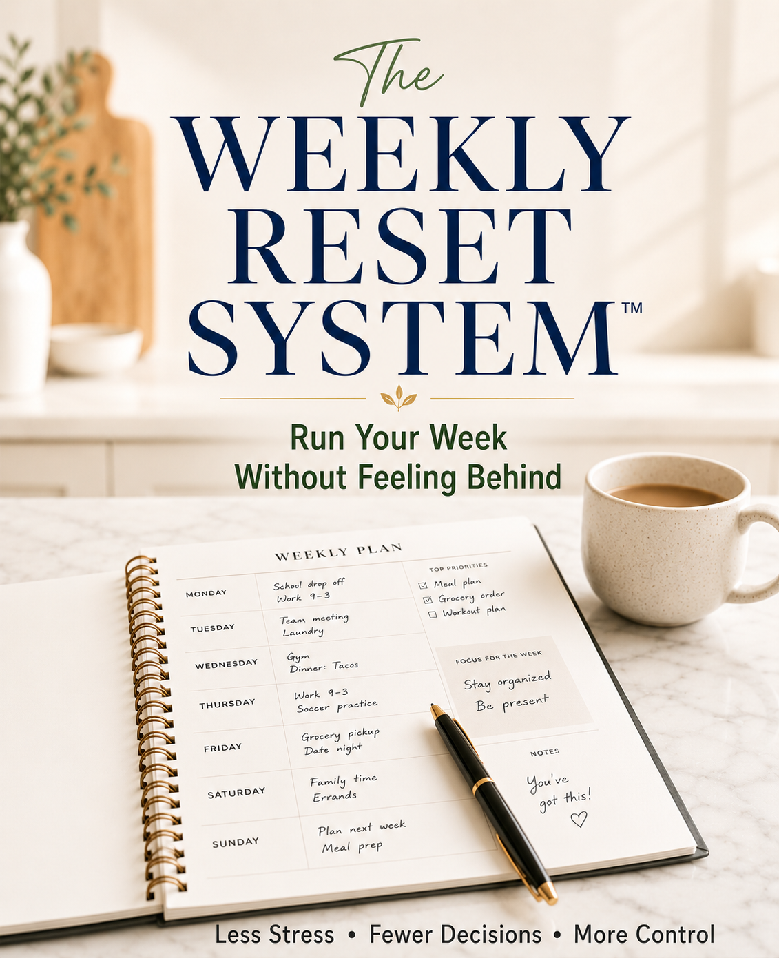 Weekly Reset System cover
